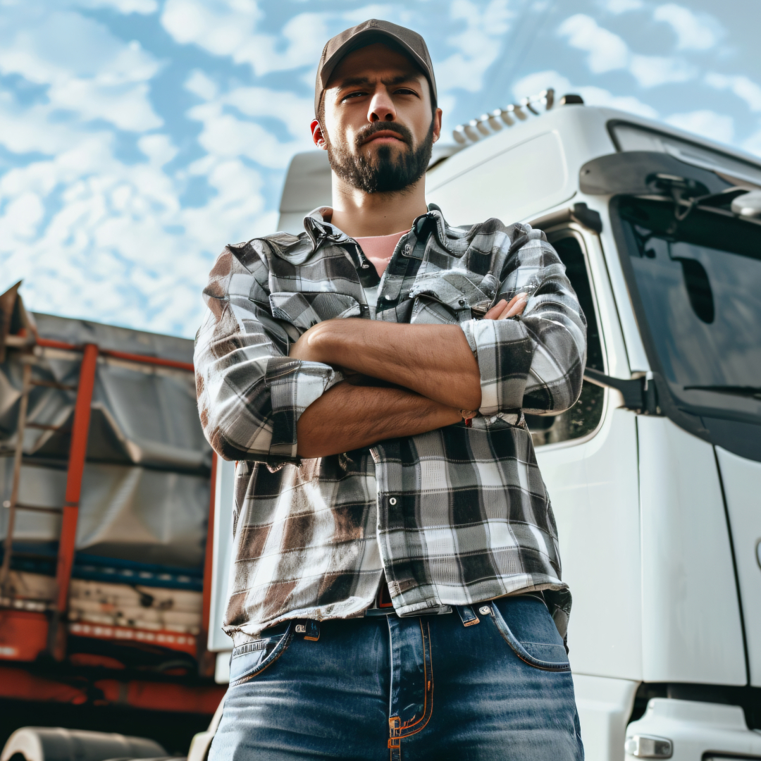 truck-driver-posing